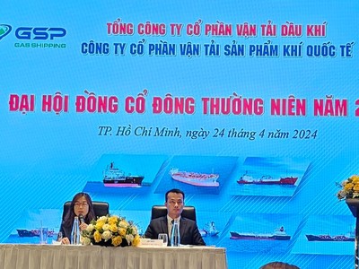 ĐHĐCĐ Gas Shipping (GSP): Đầu tư 2 tàu LPG trị giá 30 triệu USD, trả cổ tức 10% bằng cổ phiếu