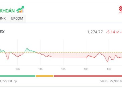 Bluechip tiếp tục “ép” thị trường, đột biến cổ phiếu HSG
