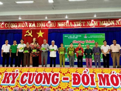 Trao quà tại Bà Rịa Vũng Tàu