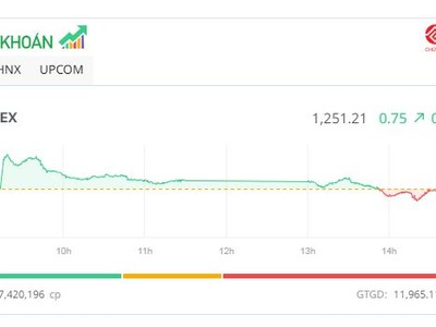 Dòng tiền hướng tới cổ phiếu vừa và nhỏ, thị trường “xanh vỏ đỏ lòng”