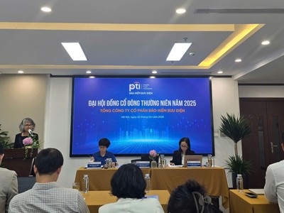 ĐHCĐ Bảo hiểm Bưu điện (PTI): Không chia cổ tức năm 2024, mục tiêu doanh thu năm 2025 đạt 4.550 tỷ đồng