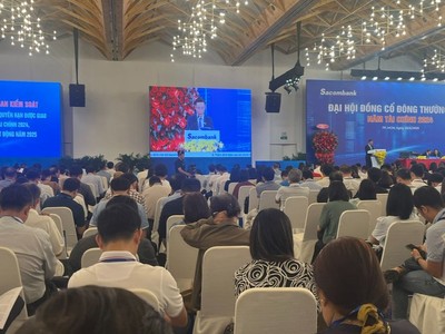 ĐHCĐ Sacombank (STB): Ngân hàng đang trình xử lý 32,5% cổ phiếu ông Trầm Bê, sẽ không mua lại Chứng khoán SBS