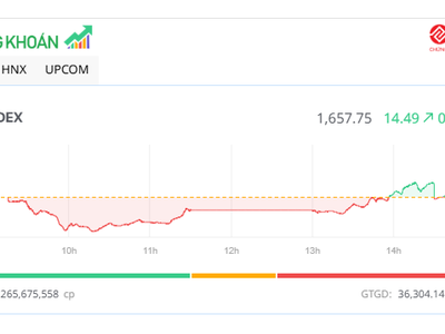 VN-Index hồi phục mạnh mẽ, tăng hơn 53 điểm trong phiên