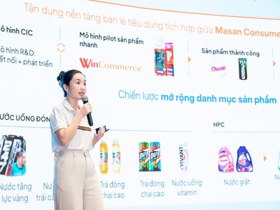 Bà Nguyễn Trương Kim Phượng chia sẻ tại sự kiện Roadshow MCH