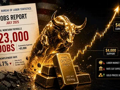 Giá vàng hôm nay ngày 9/8: "Sẽ có một cuộc giằng có để vượt mức 4.500 USD/ounce"