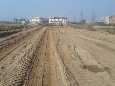 Dự án Khu đô thị Phú Lương đang được đầu tư làm hạ tầng.