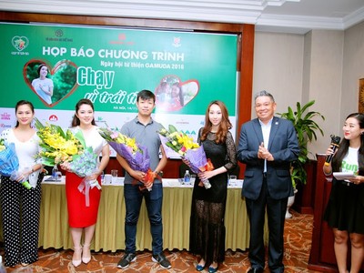 Gamuda Land Việt Nam họp báo công bố chương trình “Chạy vì trái tim 2016” sáng 14/11