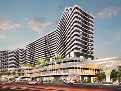 Căn hộ cao cấp & Trung tâm thương mại Diamond Sky