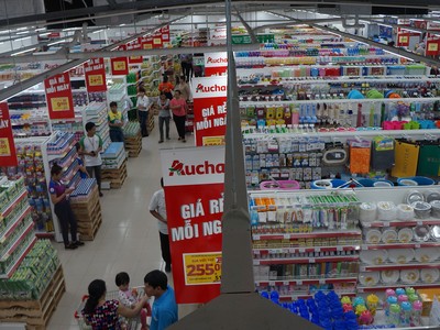 Tập đoàn bán lẻ Auchan của Pháp khai trương siêu thị thứ 13 tại Việt Nam