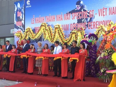 Spectre (Đan Mạch) đã mở nhà máy mới tại tỉnh Nam Định