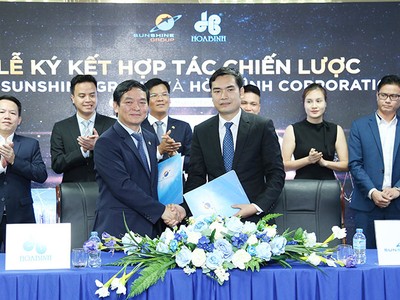 Hòa Bình và Sunshine Group ký kết hợp tác chiến lược