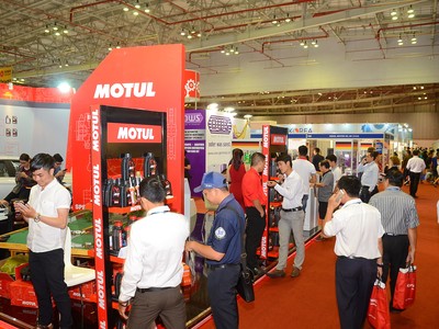 Hơn 360 doanh nghiệp tham dự triển lãm công nghiệp dịch vụ ô tô