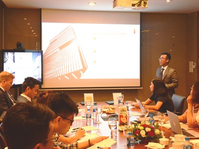 Đại diện chủ đầu tư dự án Leadvisors Tower giới thiệu về nguồn cung văn phòng cho thuê mới
