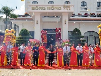 Khách sạn Bông Hồng được khánh thành sau gần 6 tháng cải tạo, đầu tư