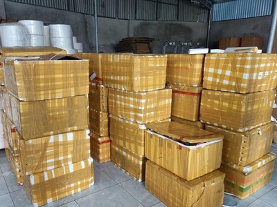 Hơn 400 chai rươụ Moutai đã bị tịch thu