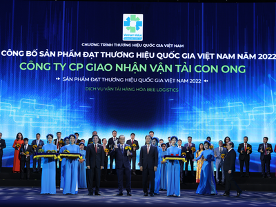 Bee Logistics đã được vinh danh tại giải thưởng Thương hiệu Quốc gia