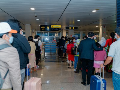 Trong dịp Tết Nguyên đán 2023, các hãng hàng không trong nước tăng rất nhiều chuyến để đáp ứng nhu cầu đi lại của người dân.