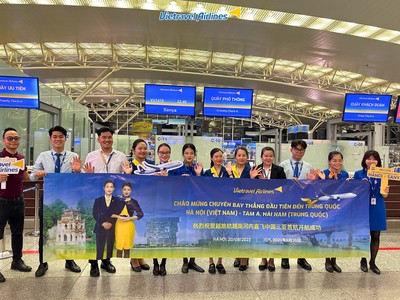 Ngày 20/8, Vietravel Airlines thực hiện thành công chuyến bay thẳng đầu tiên đến Trung Quốc từ Hà Nội.