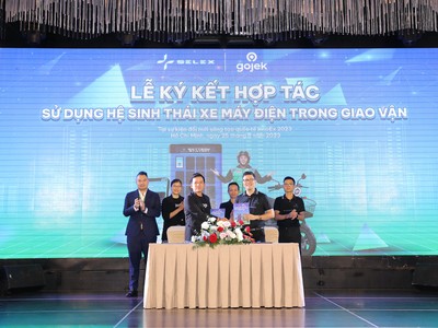 Từ ngày 6/9/2023, người dùng Gojek sẽ có thể trải nghiệm dịch vụ với dòng xe máy điện Selex Camel.