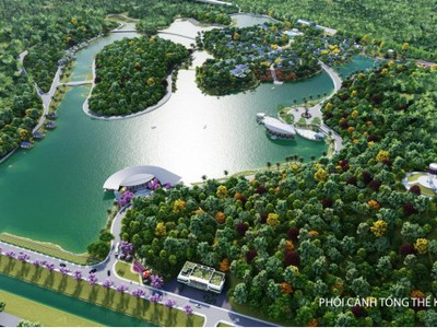 Lam Kinh Resort & Spa đong đầy hơi thở thiên nhiên.