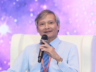 Tiến sỹ Trương Văn Phước tại Diễn đàn Cấp cao Cố vấn tài chính Việt Nam lần thứ hai - năm 2024. Ảnh Chí Cường