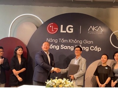 LG Electronics Việt Nam và AKA Furniture ký kết hợp tác