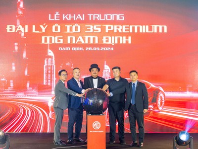 Chính thức khai trương đại lý chính hãng MG Premium lớn nhất tại Nam Định.
