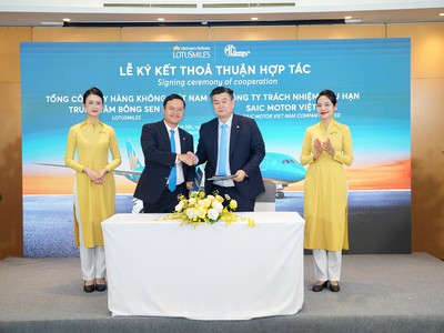 SAIC Motor Việt Nam cho biết việc kí thoả thuận hợp tác với Vietnam Airlines thể hiện lời cam kết luôn không ngừng nỗ lực để đáp ứng nhu cầu ngày càng cao của thị trường ô tô sôi động, luôn tập trung cải tiến và nâng cấp chất lượng dịch vụ cho khách hàng sử dụng xe MG tại Việt Nam trong thời gian tới. 