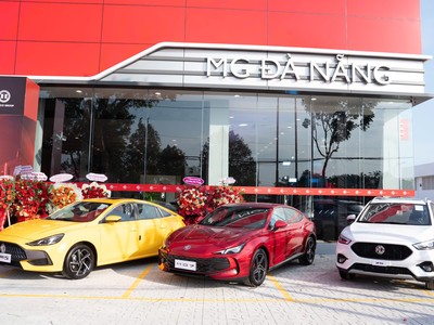 Đại lý MG Đà Nẵng đạt tiêu chuẩn 3S Premium toàn cầu đầu tiên tại khu vực miền Trung và Tây Nguyên.