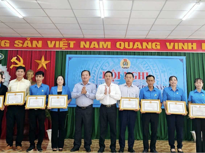 Liên đoàn Lao động tỉnh Hậu Giang đã tổ chức Hội nghị tổng kết hoạt động công đoàn năm 2024 trao bằng khen cho nhiều đơn vị có thành tích xuất sắc. Trong đó có công ty Number One Hậu Giang với những hoạt động chăm lo đời sống người lao động nổi bật.
