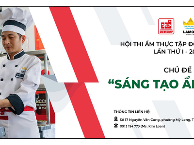 Tập đoàn Sao Mai tổ chức Hội thi "Sáng tạo Ẩm thực" lần thứ I với nhiều giải thưởng giá trị.