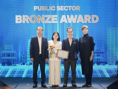 Hệ sinh thái Giao thông thông minh ELCOM ITS được trao giải Đồng ở hạng mục Sản phẩm số dành cho khu vực công.