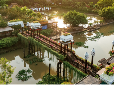 Nơi thiên nhiên giữ lại màu xanh tinh khôi nhất cho miền sông nước.