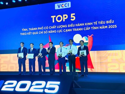Báo cáo vinh danh năm địa phương xuất sắc nhất (xếp theo bảng chữ cái): Bắc Ninh, Đà Nẵng, Hải Phòng, Phú Thọ và Quảng Ninh. Điểm chung của nhóm dẫn đầu là cấu trúc điều hành cân bằng, với ít nhất 5 trên 9 chỉ số thành phần nằm trong top 10 cả nước.