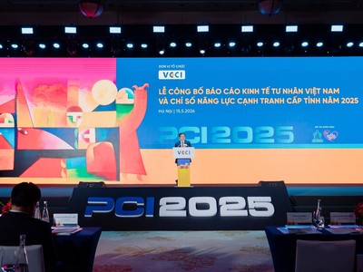 VCCI công bố Báo cáo Kinh tế tư nhân Việt Nam và Chỉ số Năng lực cạnh tranh cấp tỉnh (PCI) năm 2025.