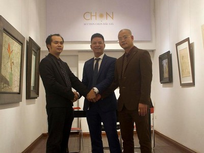 Nhà đấu giá nghệ thuật quốc tế đầu tiên tại Việt Nam ra mắt