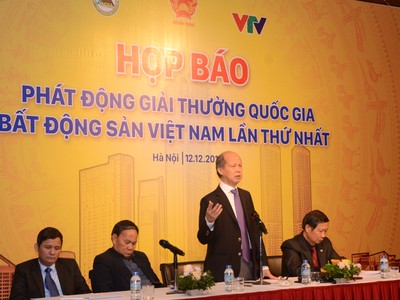 Phát động giải thưởng quốc gia bất động sản Việt Nam