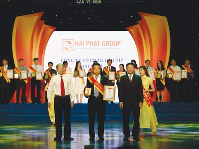 Chủ tịch HĐQT Đỗ Quý Hải được tôn vinh trở thành “Sao vàng doanh nhân Đất Việt 2018”