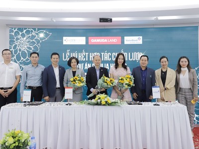 Gamuda Land, Cenland, Vietinbank ký kết hợp tác chiến lược dự án Dahlia 