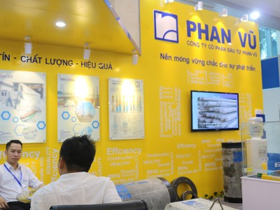 Phan Vũ giới thiệu 2 sản phẩm tại Triển lãm Contech Vietnam 2018