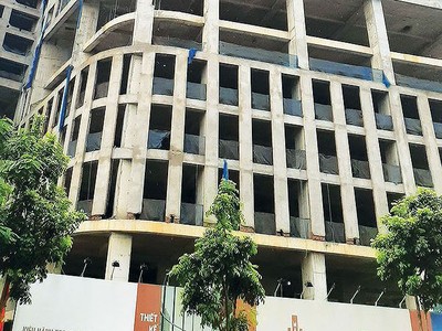 Xây đến tầng 21, dự án bất ngờ dừng triển khai