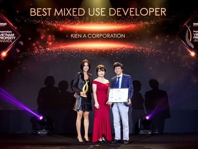 Kiến Á được vinh danh là Nhà phát triển bất động sản tốt nhất Việt Nam