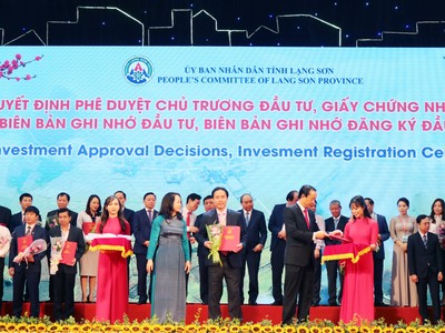 Tập đoàn Kosy nhận chứng nhận đăng ký đầu tư dự án 1.500 tỷ tại tỉnh Lạng Sơn