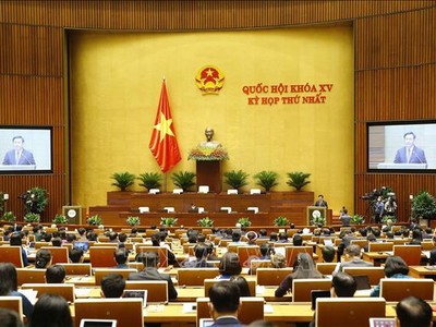 Khai mạc kỳ họp thứ nhất Quốc hội khóa XV