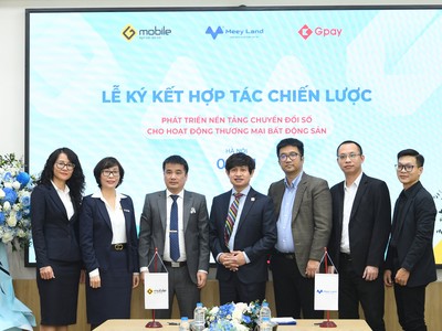 Meey Land, G-Mobile, G-Pay ký kết hợp tác chiến lược