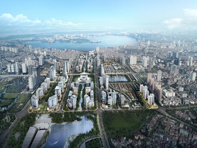 Hà Nội điều chỉnh cục bộ quy hoạch khu vực trung tâm Khu đô thị Tây Hồ Tây