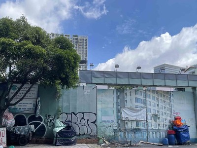 Dự án Toplife Tower của Eximland đã bị UBND TP.HCM thu hồi vào năm 2020. Ảnh: Trọng Tín