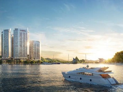 Phối cảnh dự án Crystal Holiday Harbour Vân Đồn