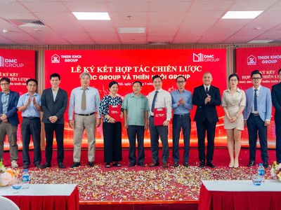 Thiên Khôi Group "bắt tay" DMC Group đẩy mạnh số hóa đất đai