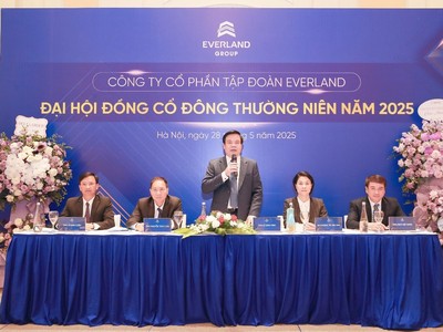 ĐHCĐ Everland (EVG): Kỳ vọng giai đoạn phát triển mới, mục tiêu lợi nhuận 2025 gấp hơn 3 lần năm ngoái